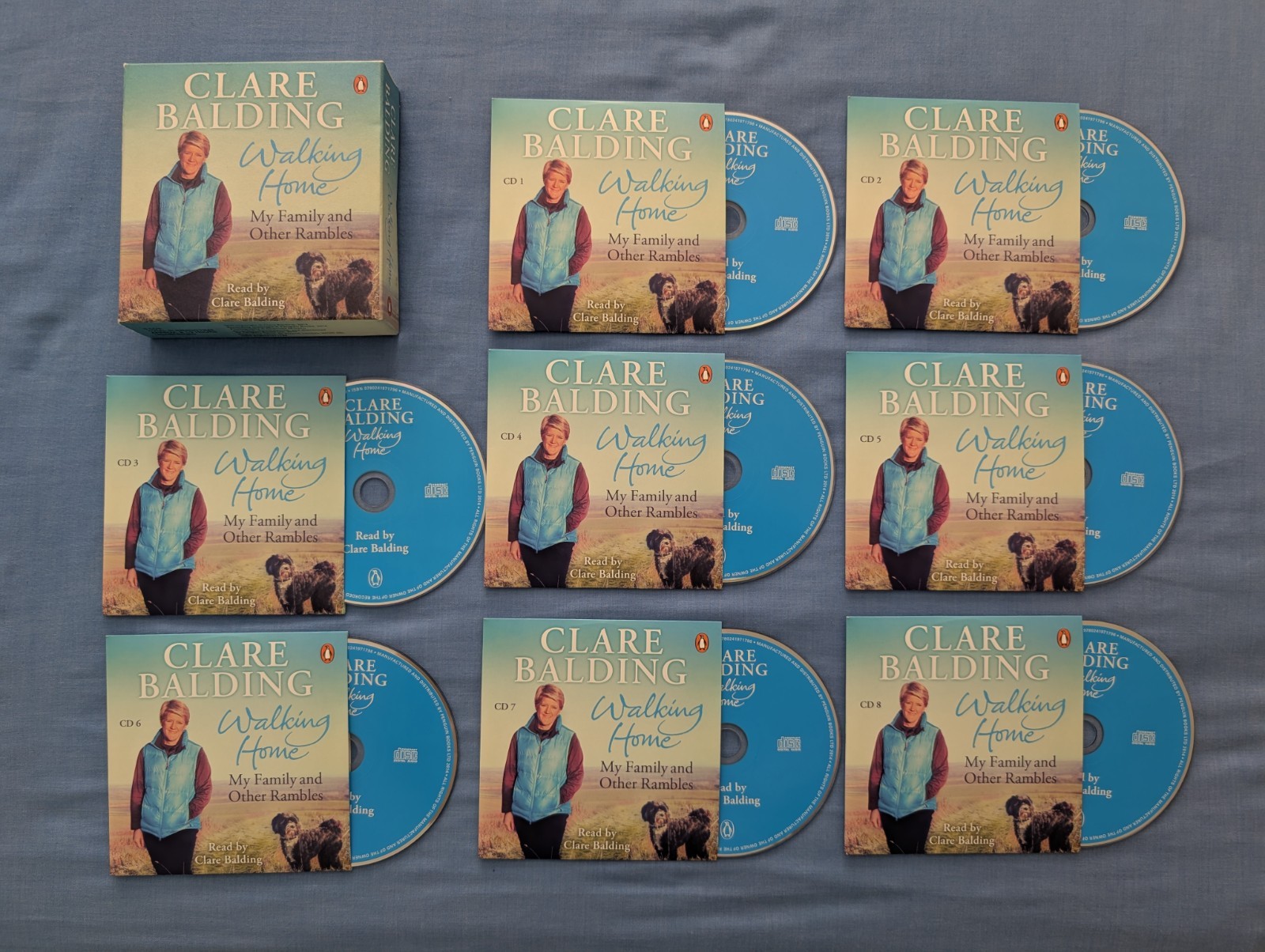 Clare Balding - Walking Home My Family & Other Rambles Audiobook CD 2014