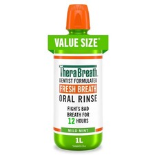 TheraBreath Fresh Breath Mouthwash - Mild Mint
