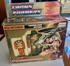 Transformers G1 MEGA PRETENDER CROSSBLADES, BOXED, 100% COMPLETE, EXCELLENT COND