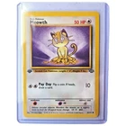 Meowth 56/64 Pokemon TCG 1st Edition Jungle NM Vintage 1999 Card
