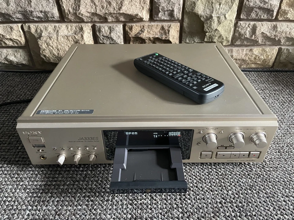 Sony MDS-JA333ES MiniDisc Recorder - Hi-End - Image 2 of 4