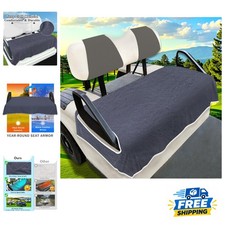 All-Weather Golf Cart Seat Covers - Comfortable Microfiber, 30-Second Install