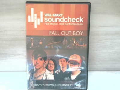 Fall Out Boy - Walmart Soundcheck Exclusive Performance (DVD, 2007)