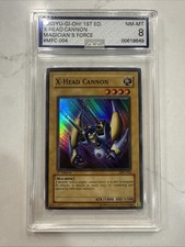 AGS 8 X-Head Cannon - X Y Z MAGICIAN's FORCE 1ST EDITION SUPER RARE Holo