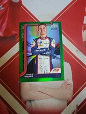 2025 Topps Chrome Formula 1 Green Refractor Charlie Wurz /99