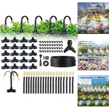 100ft Automatic Garden Drip Irrigation Kit 1/...
