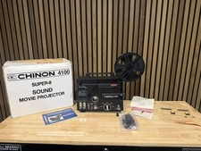 Chinon 4100 Super 8 SOUND Adjustable Speed Movie Projector - Non Working