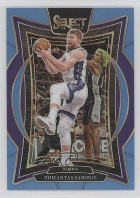 2024-25 Panini Select Concourse Light Blue Prizm /299 Domantas Sabonis #24 11nu