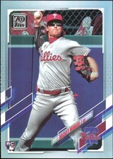 2021 Topps Mickey Moniak #457 Rainbow Foil Rookie Card