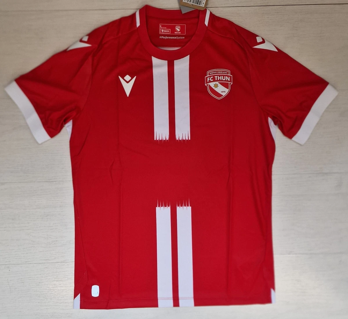 Riska FK Trikot Saison 2020, Macron, Größe S, Gebraucht