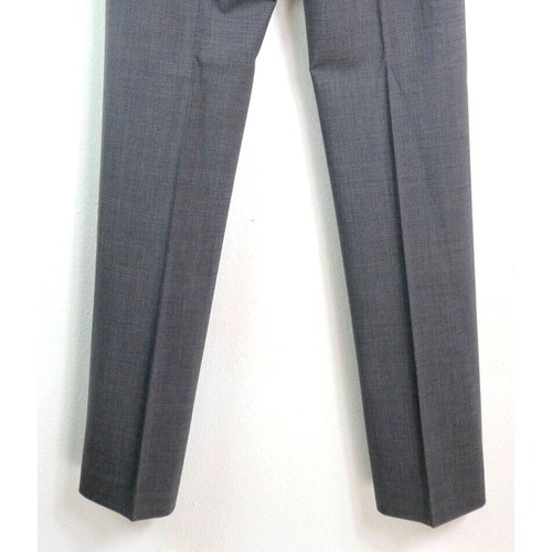 Theory Size 8 Classic Wool Blend Dress Pants Flat Front Leg Gray - Picture 8 of 10