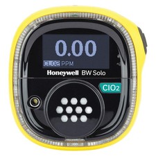 HONEYWELL BWS1-V-Y Single Gas Detector,Black/Yellow,2-5/8"H 497A82
