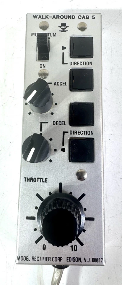 MRC AA-212 Walk Around 5 Remote for TrainPower 5 w/ 8' Cord Model Railroad - NEW - Image 4 of 4