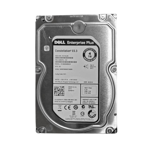 DELL ENTERPRISE PLUS ST4000NM0023 4TB HDD 3.5" SAS-2 6GB/S 7.2K 128MB - DRMYH - Afbeelding 2 van 7