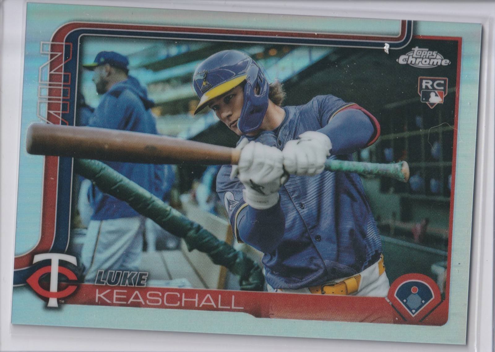 2025 Topps Chrome Update Image Variation #USC106 Luke Keaschall RC SSP