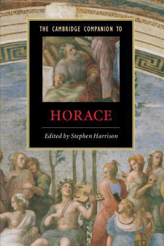 The Cambridge Companion to Horace Harrison Paperback Cambridge University Press