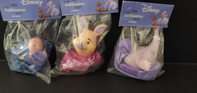 Disney Weken Winnie The Pooh Lot Lumpy, Eeyore, Piglet Vintage New Rare HTF