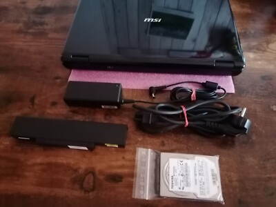 MSI VR630, 15,6 Zoll (320 GB, AMD Athlon 64 X2 Dual-Core, 1,9GHz, 4GB)..WIE NEU!