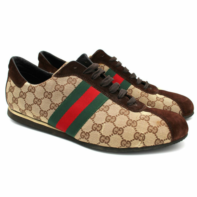 Size 10 - Gucci GG Brown - 117711 for sale online | eBay