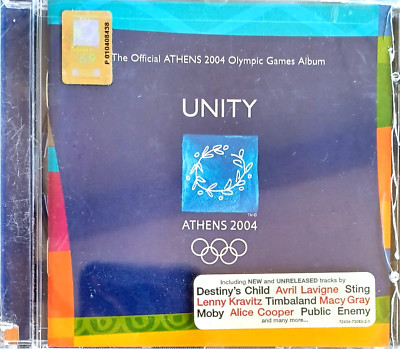 UNITY - ATHENS 2004 - STING, ALICE COOPER, MOBY, PUB. ENEMY - SEALED CD