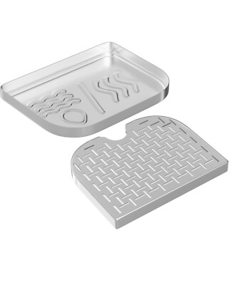 Weber Grill Steam & Smoker Reservoir Pans Replacement Parts 6613, Lumin 2 pieces