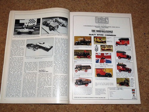 MODEL COLLECTOR Apr/May 1988 - A-Z of British Trucks,European Ford Cars 1960s on - Imagen 3 de 5