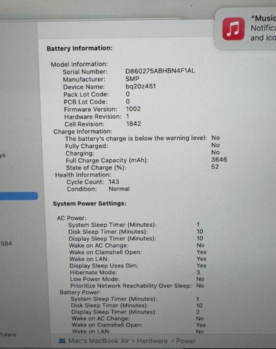 Macbook Air 13" - i3 1.1Ghz 256GB SSD 8GB Ram Laptop Space Gray - Excellent Cond - Afbeelding 9 van 10