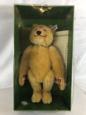 Margarete Steiff Light Yellow Dicky 1930 Replica Limited Edition Teddy Bear 13"