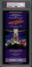 MUPPETS FROM SPACE / 1999 Advance Premiere Screening Ticket, Jim Henson, PSA 5