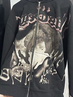 Travis Scott Las Vegas Utopia My Eyes Zip-Up Hoodie (Cactus Travis Scott Las Vegas Utopia My Eyes Zip-Up Hoodie (Cactus
