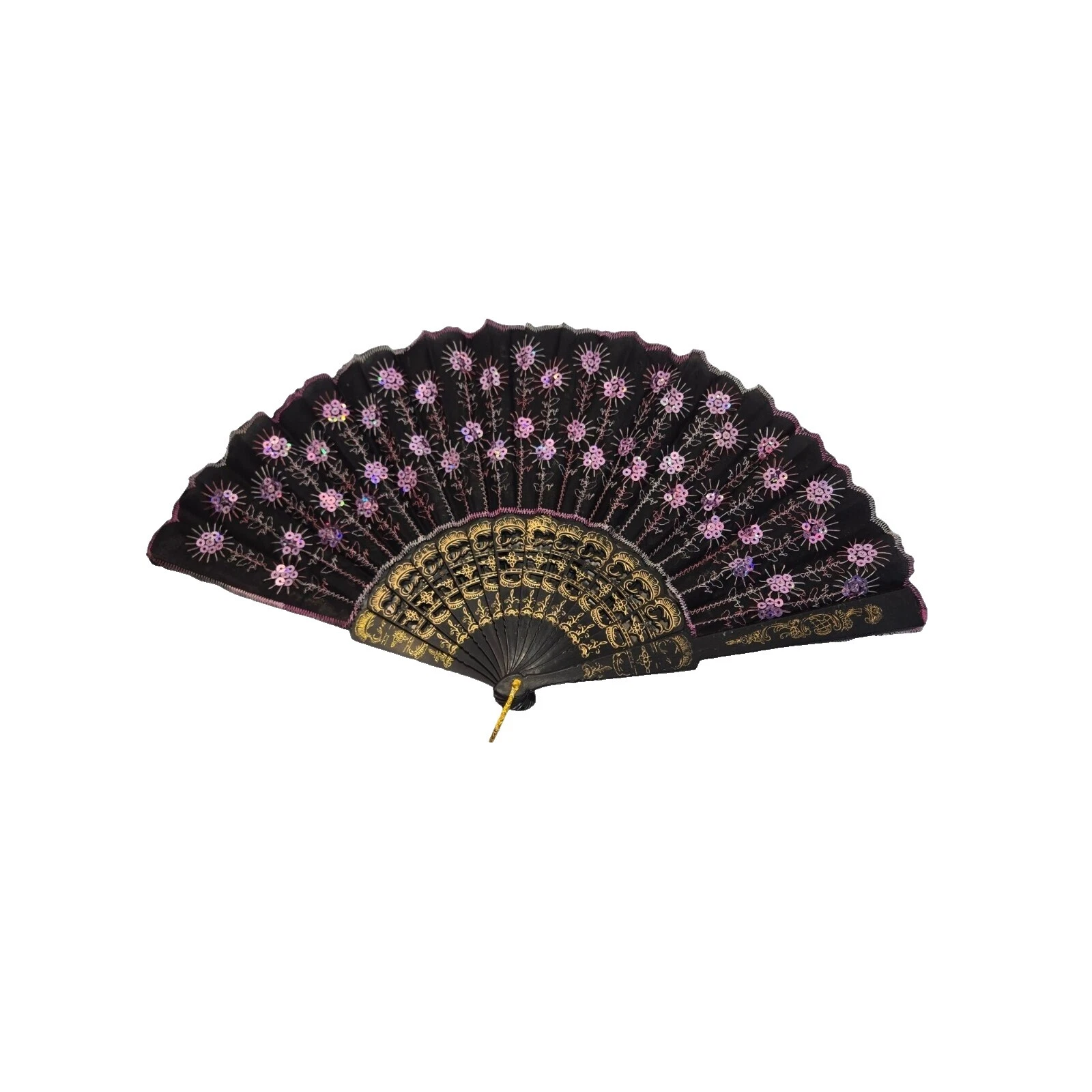 Ventiladores de mano de colección de plástico