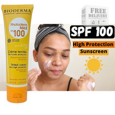 1 x 40ml Bioderma Photoderm Max SPF100 Sunscreen Facial Sunblock Cream
