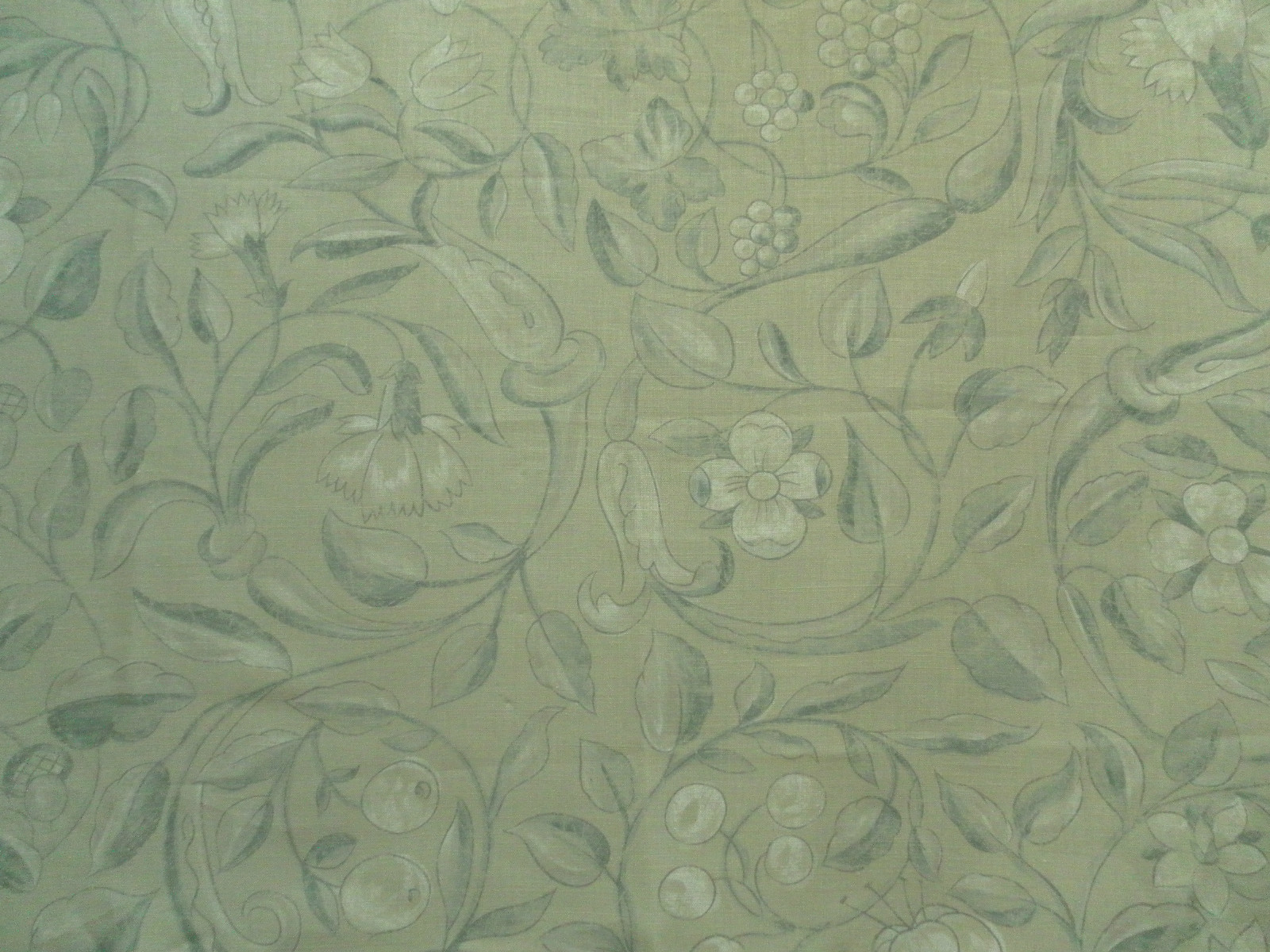Zoffany Curtain Fabric CANTERBURY 4.0m Grisaille - Arden Collection ...