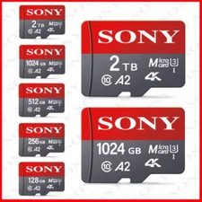 SONY Micro SD TF Card Mini High Speed 1TB Memory Card Class 128GB 256GB