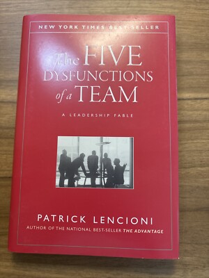 Five Dysfunctions of a Team : A Leadership Fable, 20th Anniversary Edition by...