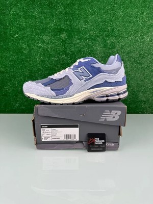 New Balance unisex hand-dyed low-top dark blue fashionable shoes in multiple