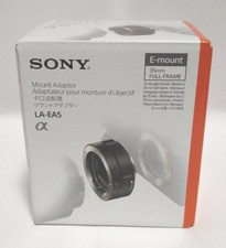 SONY LA-EA5 A-Mount to E-Mount Lens Mount Adapter camera full frame APS-C unused