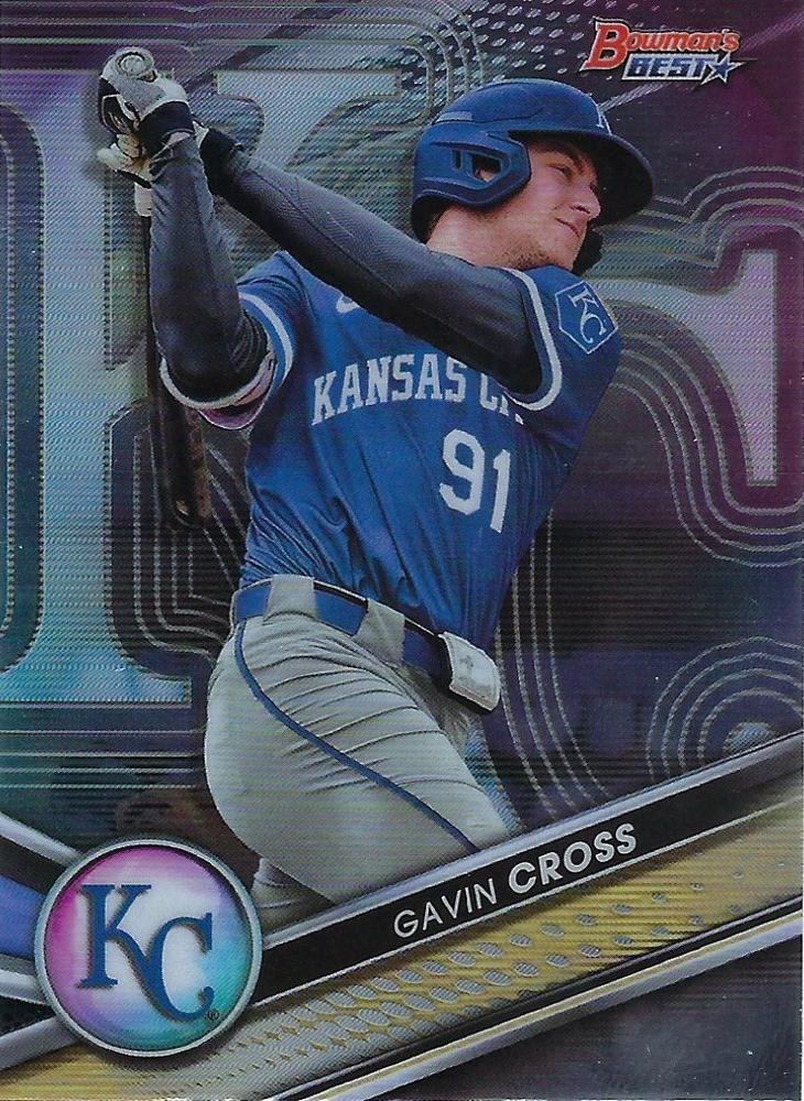 2022 Bowman's Best Gavin Cross #TP-5 Kansas City Royals