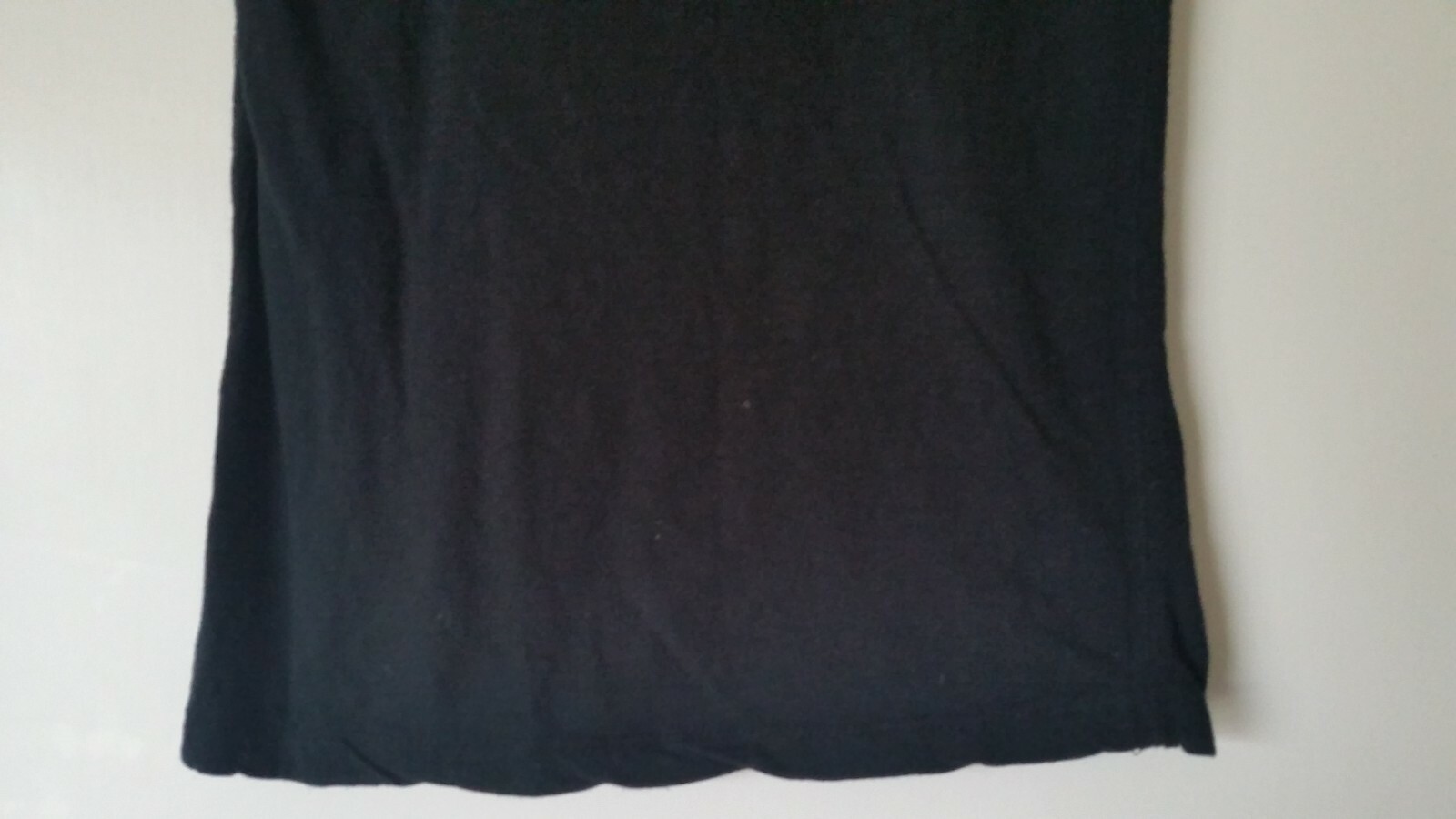 Merona Basic Solid Black 100% Cotton Short Sleeve… - image 8