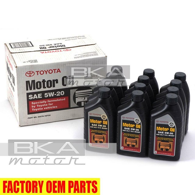 Toyota масло 5w20