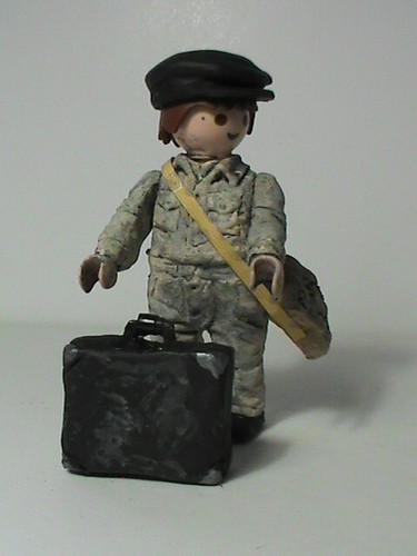 PLAYMOBIL CUSTOM MECANICO AEREO POSTAL REF-003 - Imagen 3 de 11