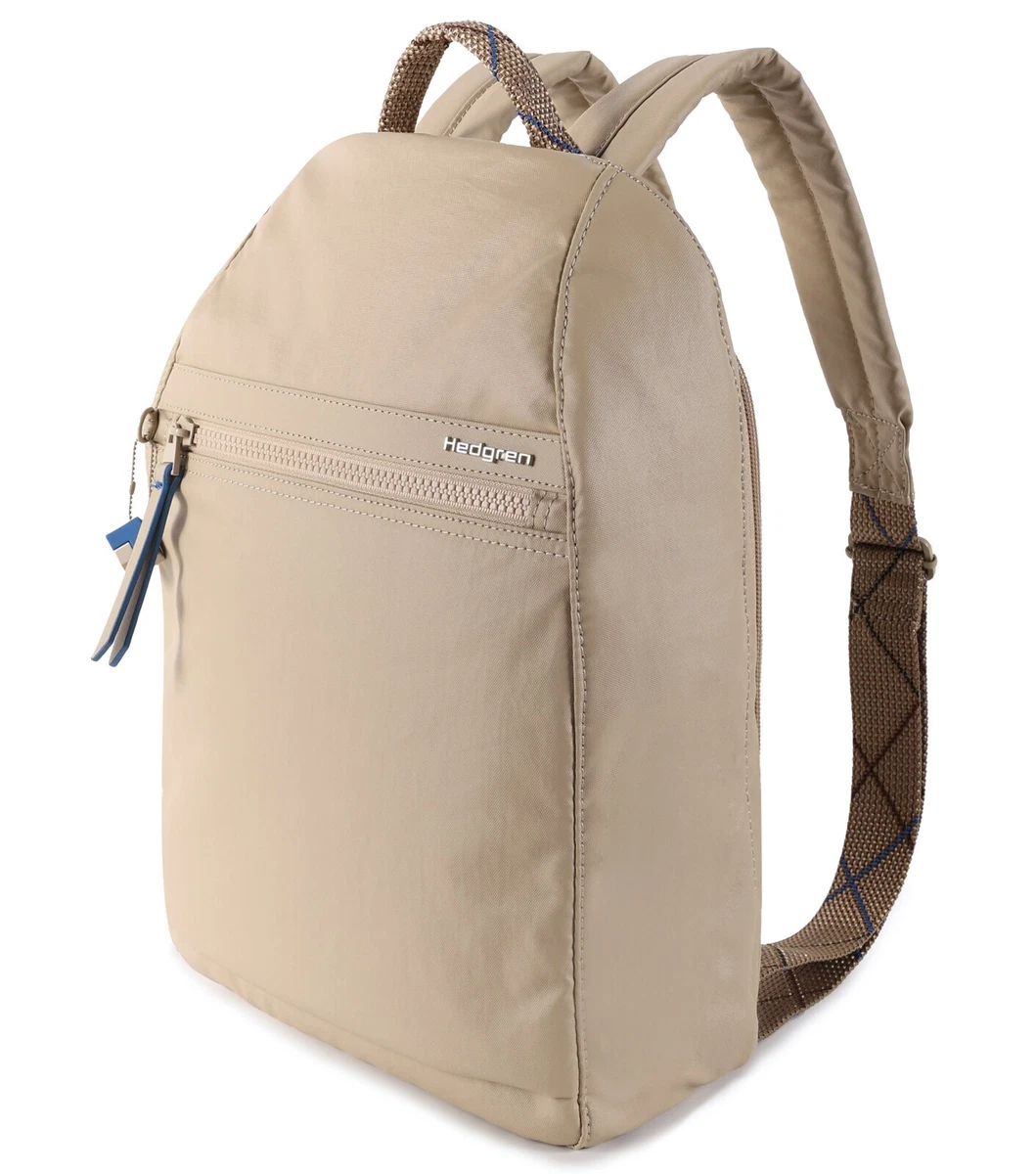 Hedgren VOGUE Large Backpack with RFID Pocket Creased Safari