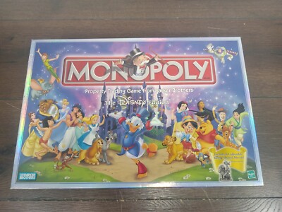 2001 Monopoly The Disney Edition - Gamebox/Inserts Only Replacement Game Parts