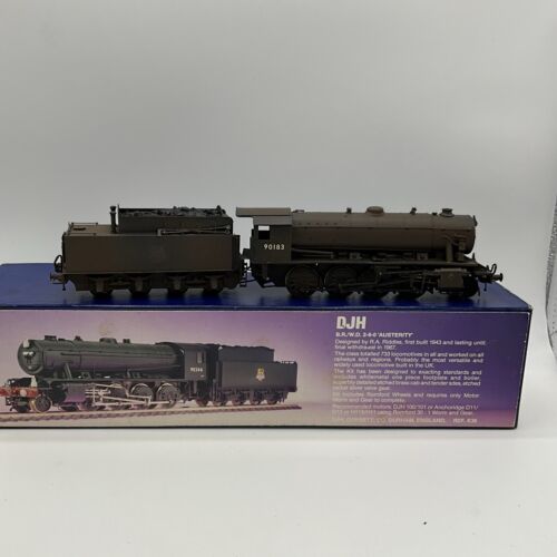 DJH KIT BUILT BR WD 2-8-0 AUSTERITY CLASS LOCOMOTIVE 90183 T6 - Picture 2 of 24