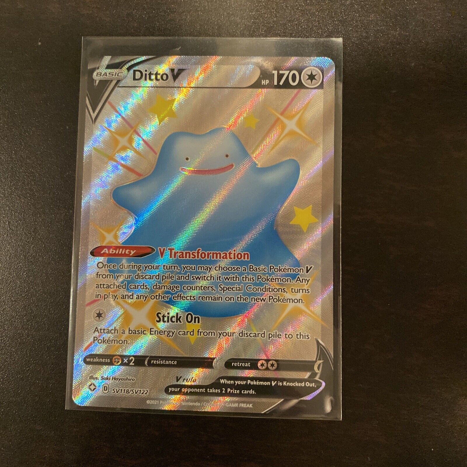 Pikachu Ditto GX Custom Made Card 