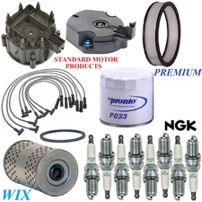 Tune Up Kit Filters Cap Wire Spark Plugs For CADILLAC SEVILLE V8 5.7L 1976-1977