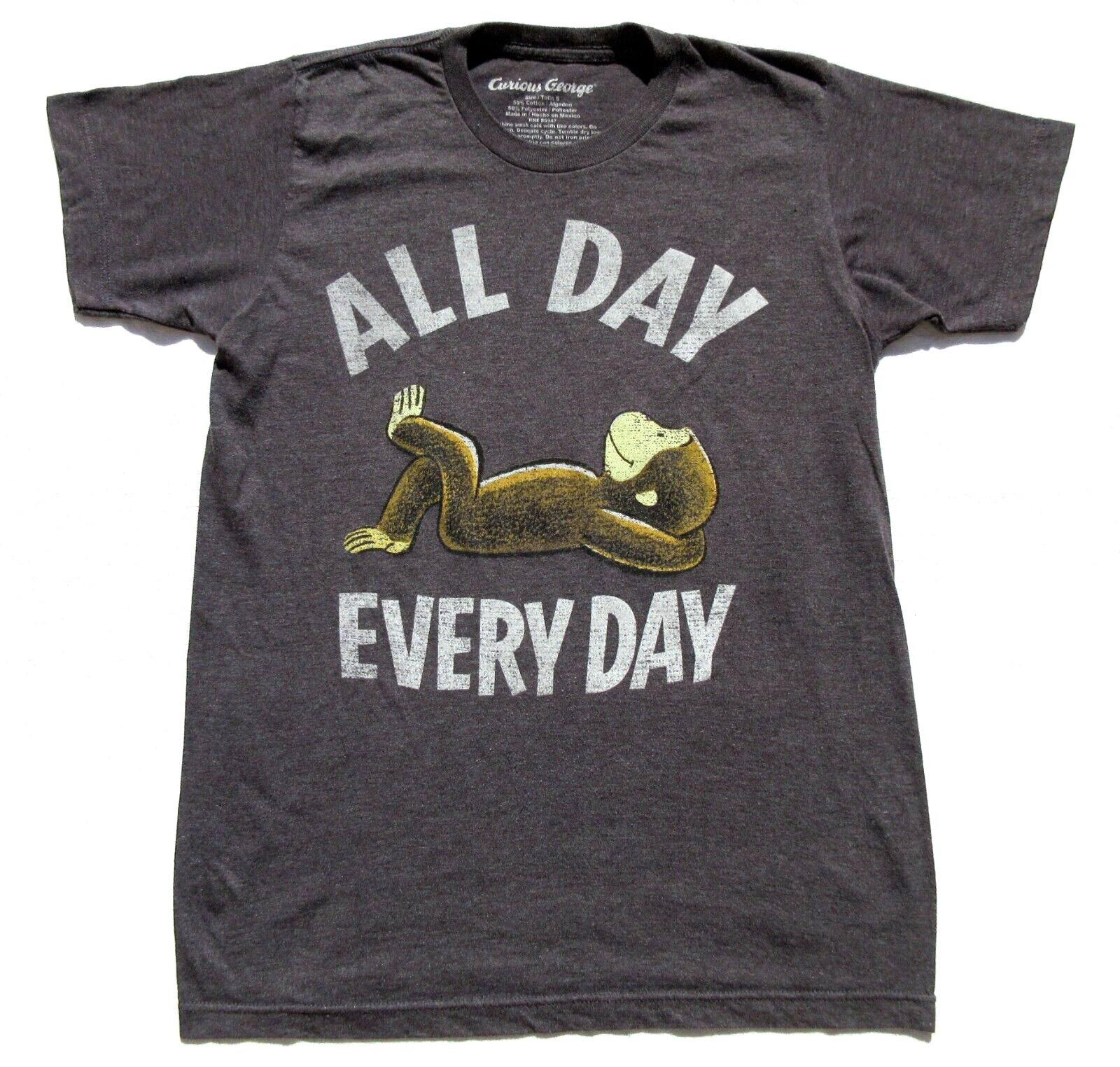 all day every day curious george shirt