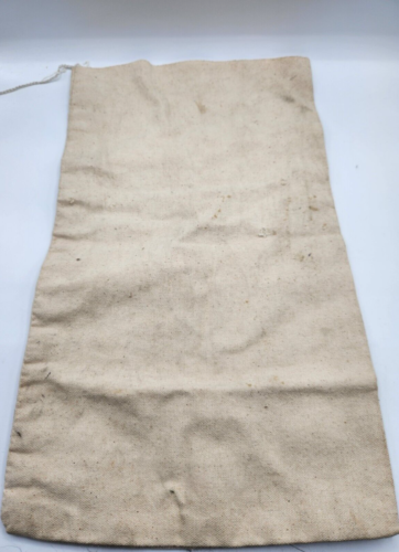 Vintage US Mint Cents $50 Money Cotton Canvas Cloth Bank Deposit Bag Sack Tote - Picture 5 of 11