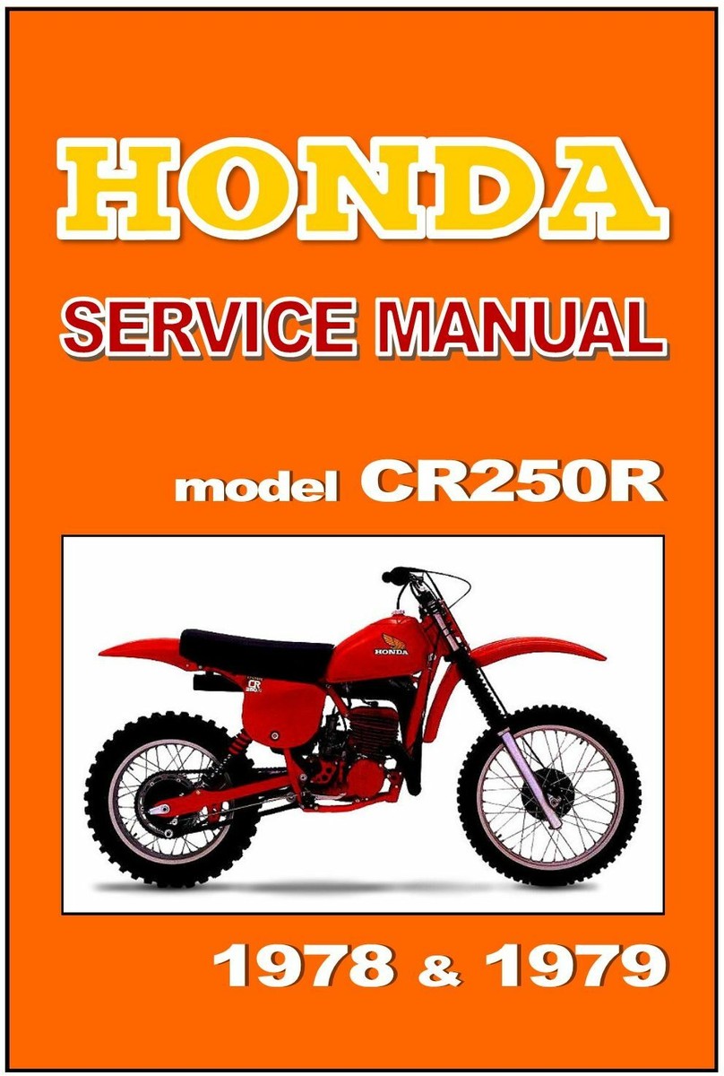 HONDA CRM250 CR250R サービスマニュアル おまけ　まとめ売り HONDA Workshop Manual CR250 CR250R 1978 & 1979 Maintenance Service