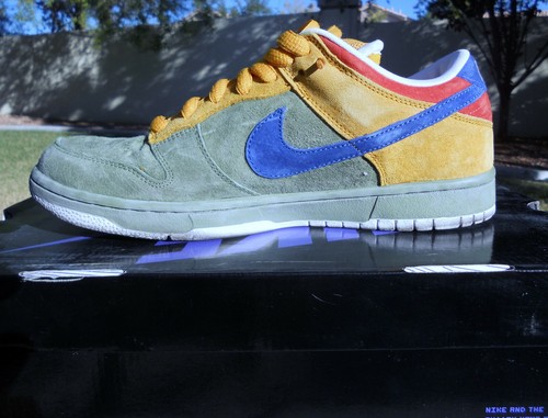 Nike SB Dunk Puff N Stuff Oil Green Int 